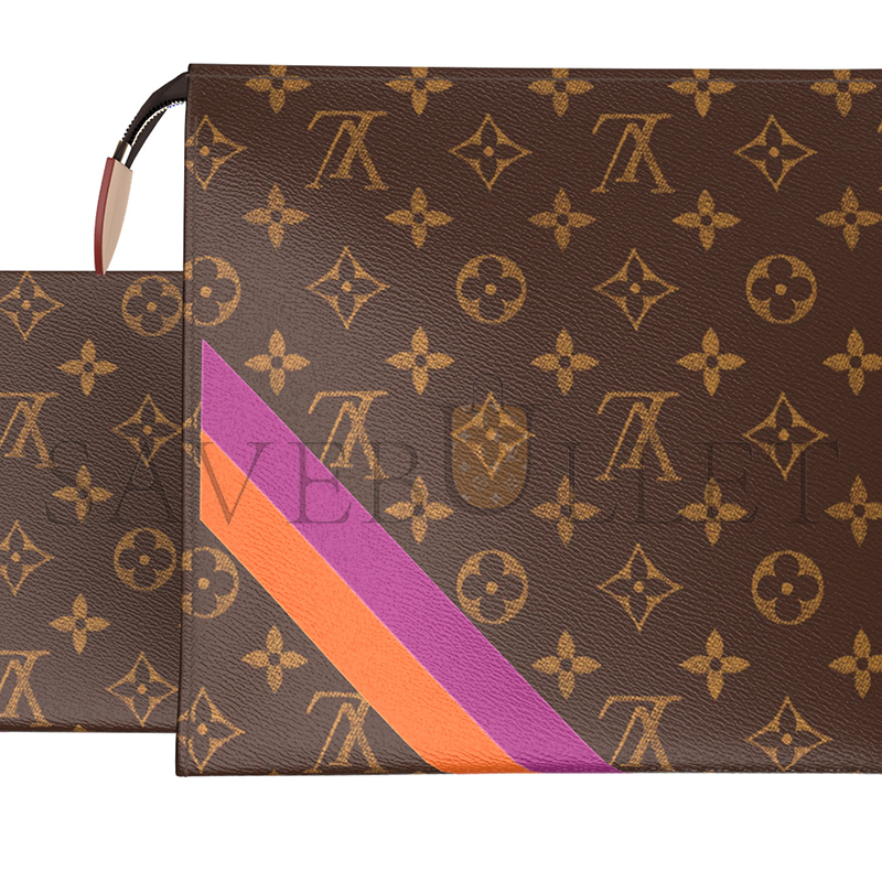 l0*is V*t0n trio toilet pouch mon monogram p01952 (25*20*6cm)